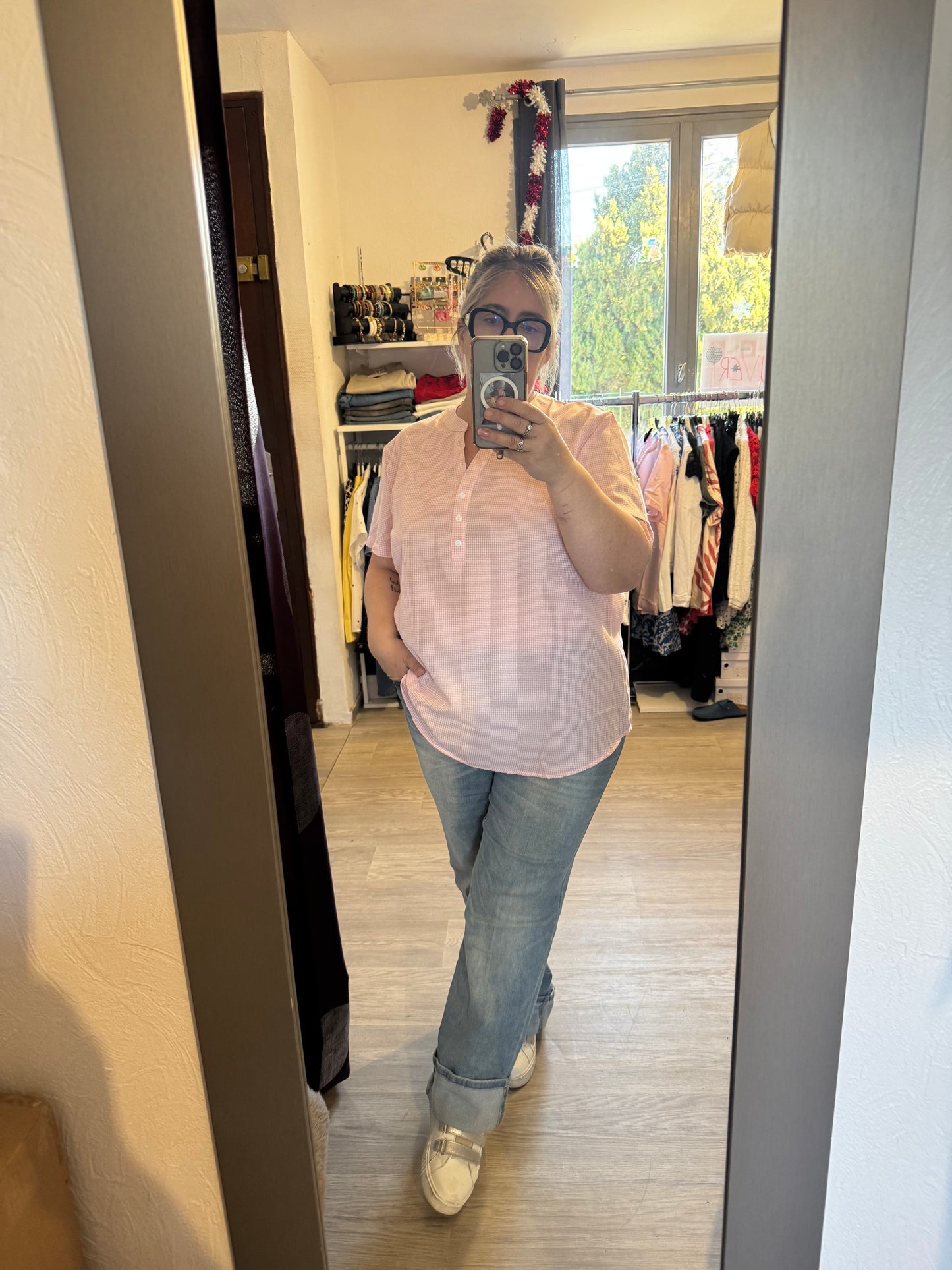 Blouse « rose »