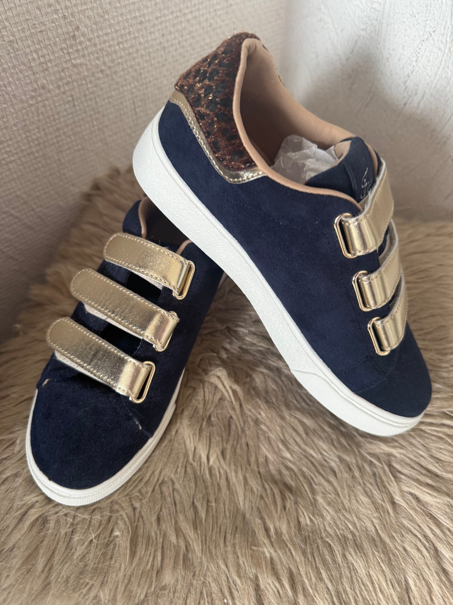 Basket bleu marine