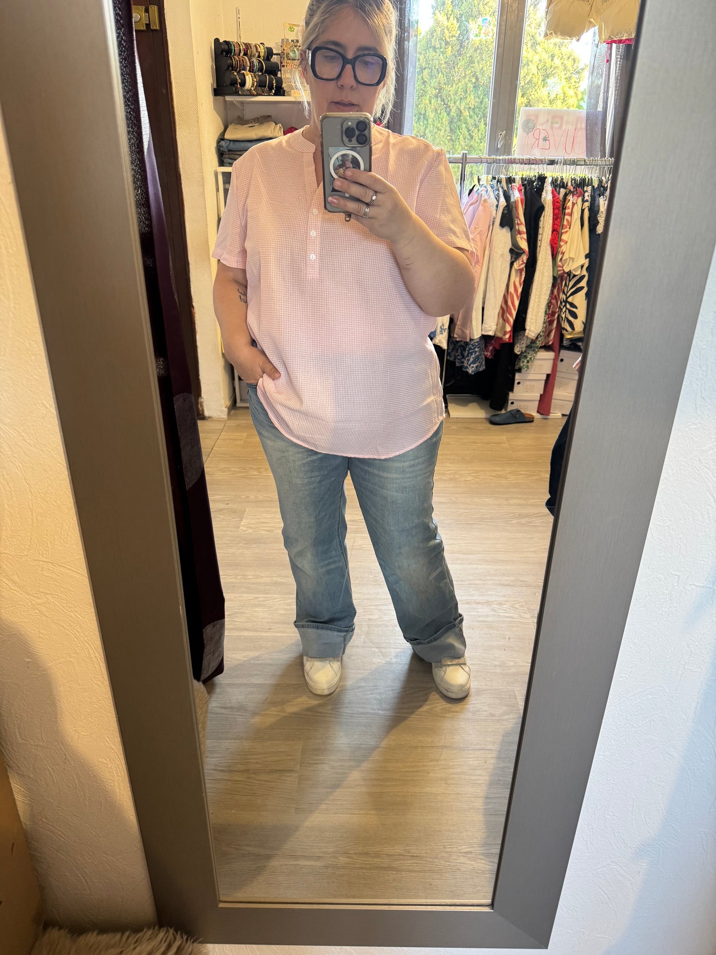Blouse « rose »